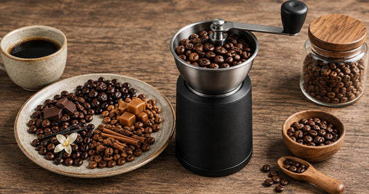 Can you use flavored coffee beans in a grinder?
