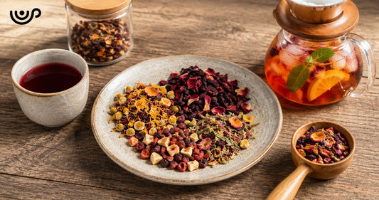 Loose leaf herbal tea for iced tea: choosing fruity blends