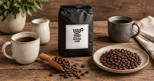 Coffee gifts for a host: beans, mugs, and simple pairings