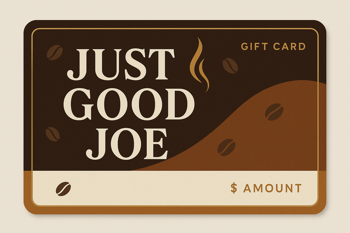 Just Good Joe Giftcard